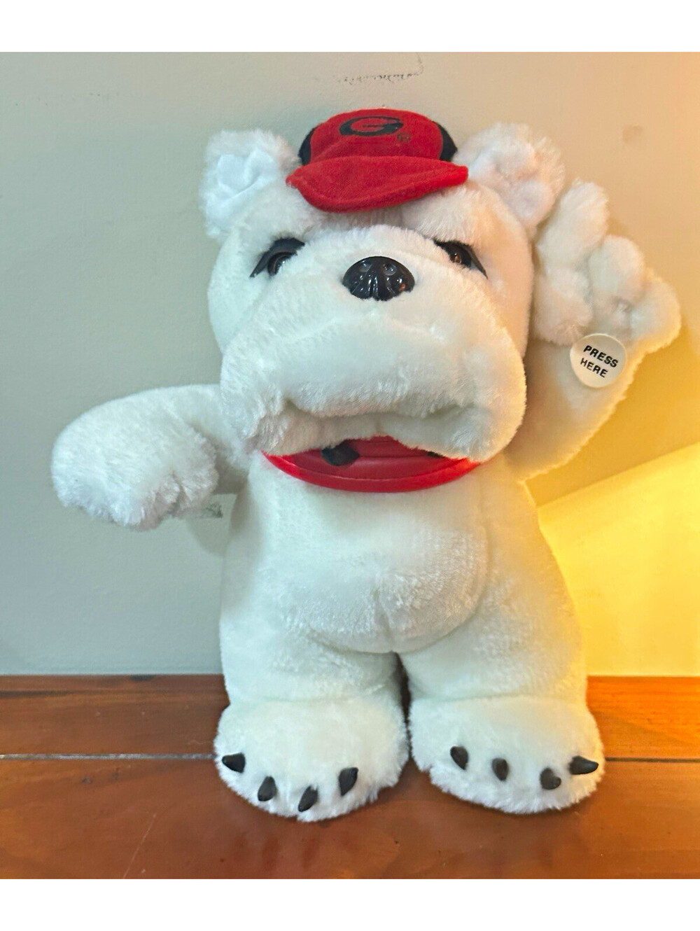 UGA Georgia Bulldogs Team Crossbars Mascot Plays Fight Song Glory NCAA RARE